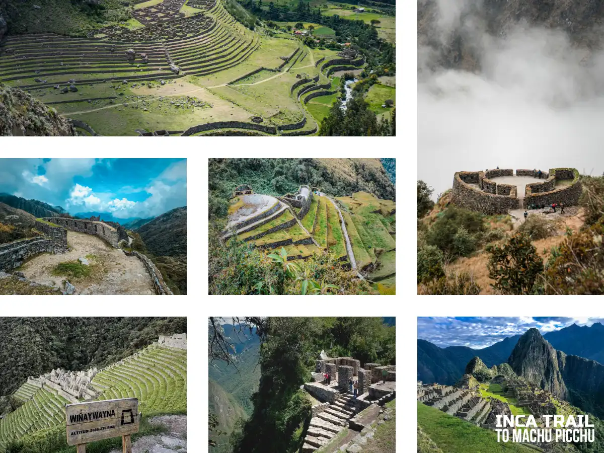 Attractions of the inca trail│Atracciones del camino inca